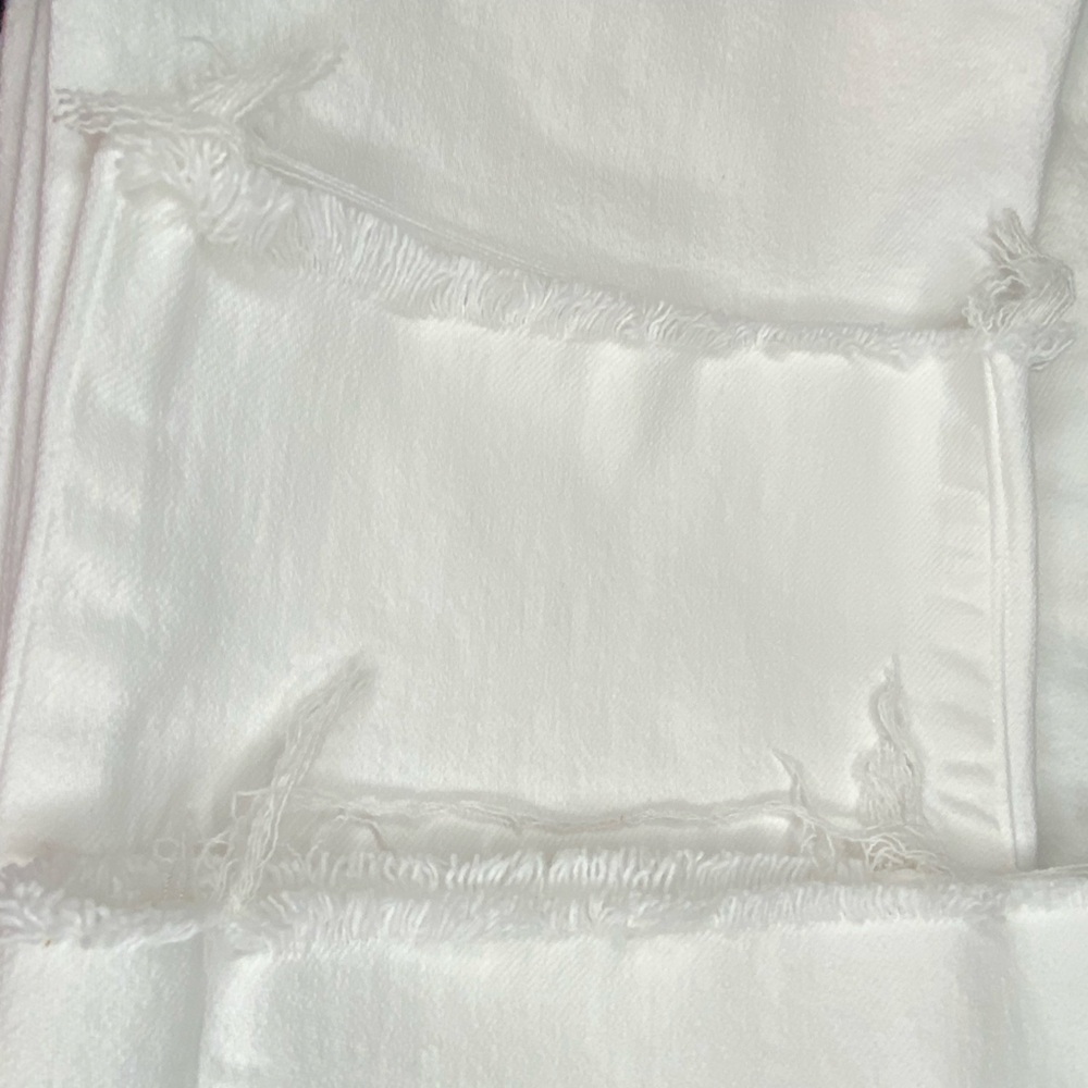 GOOD AMERICAN Women's Good Straight Raw Hem Jeans Size 12 (31) - Picture 7 of 10